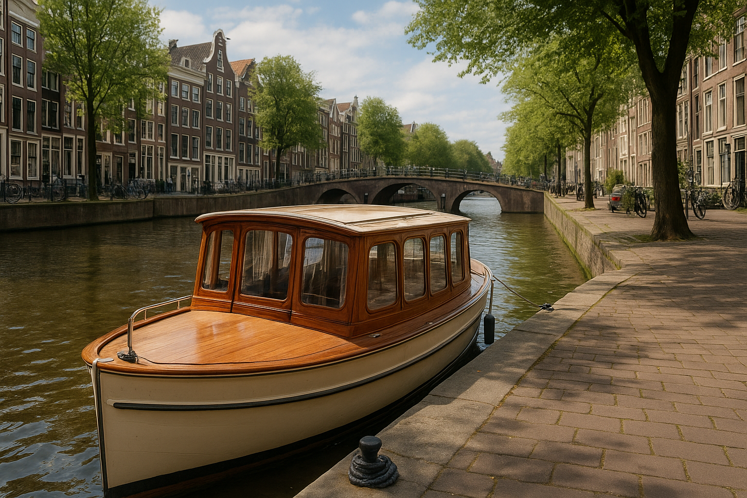 Foto bij Een privé salonboottocht door Amsterdam: zo plan je een ontspannen route